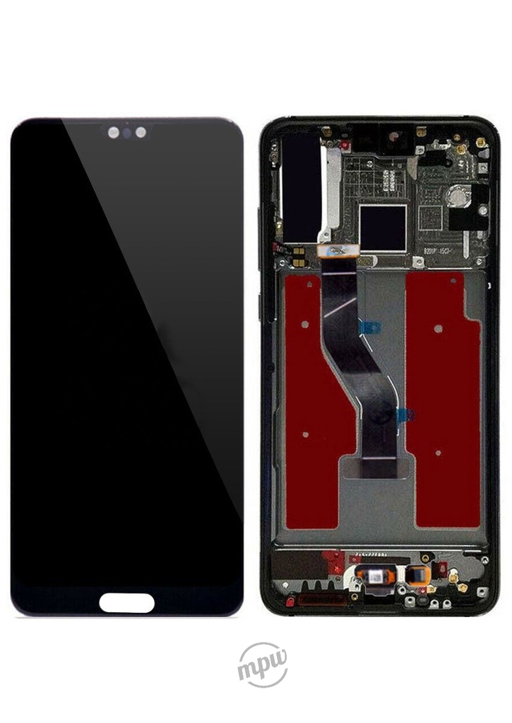 Huawei P20 Pro LCD Assembly w/Frame - Black