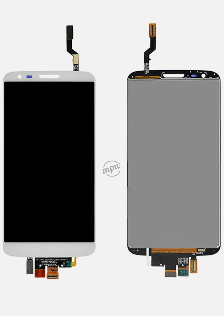 LG G2 LCD Assembly NO FRAME - White