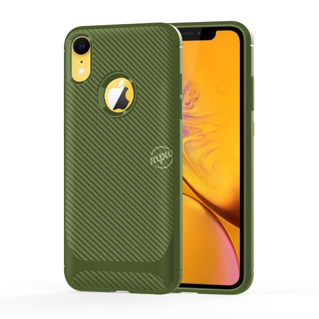 iPhone XR Carbon Green Case