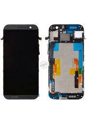 [00616007] HTC One M8 LCD Assembly w/Frame - Black