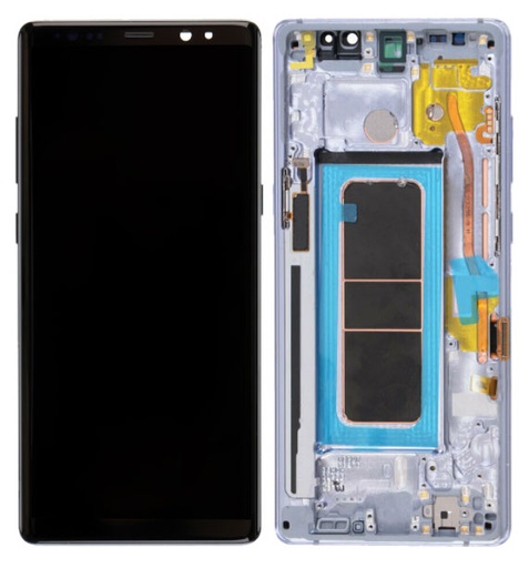 [01801378] Samsung Note 8 LCD Replacement W/Frame - Grey