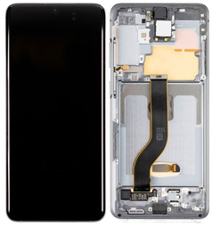 [01801198] Samsung S20 Plus LCD Replacement W/Frame - Blue