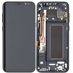 [01801064] Samsung S8P LCD Replacement W/Frame - Gray