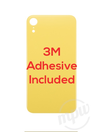 [*Z6f] iPhone XR Back (Big Hole) - Yellow