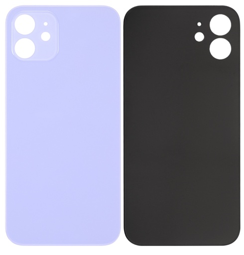 [*Z6c] iPhone 12 Back (Big Hole) - Purple