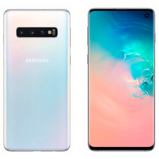 Samsung S10 - Unlocked - A Grade - 128 GB - WHITE - KITTED